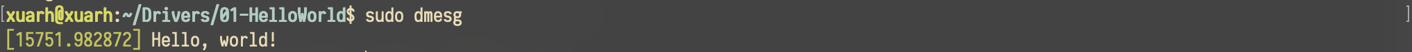 dmesg-insmod